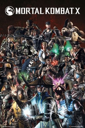 Mortal Kombat Characters - plakat 61x91,5 cm Grupoerik