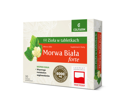 Morwa Biała Forte 30 Tabletek Colfarm