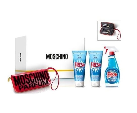 Moschino, Fresh Couture, zestaw kosmetyków, 3 szt. + zestaw do manicure Moschino