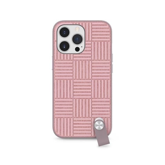 Moshi Altra - Etui z odpinaną smyczką iPhone 13 Pro (antybakteryjne NanoShield™) (Pink) Moshi