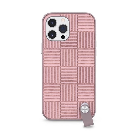 Moshi Altra - Etui z odpinaną smyczką iPhone 13 Pro Max (antybakteryjne NanoShield™) (Pink) Moshi