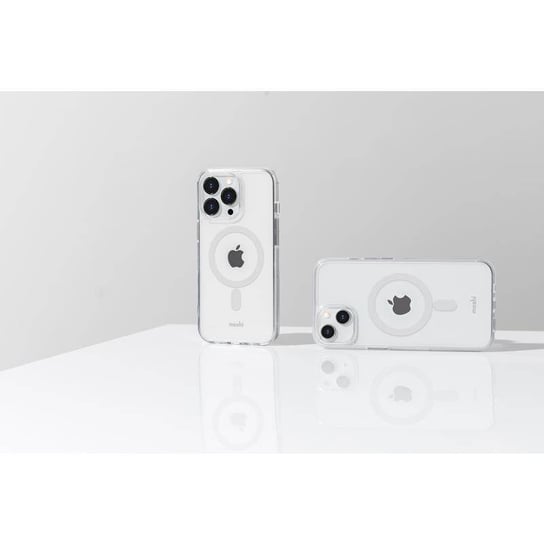 Moshi Arx Clear Slim Hardshell Case - Etui iPhone 13 Pro MagSafe (Crystal Clear) Moshi