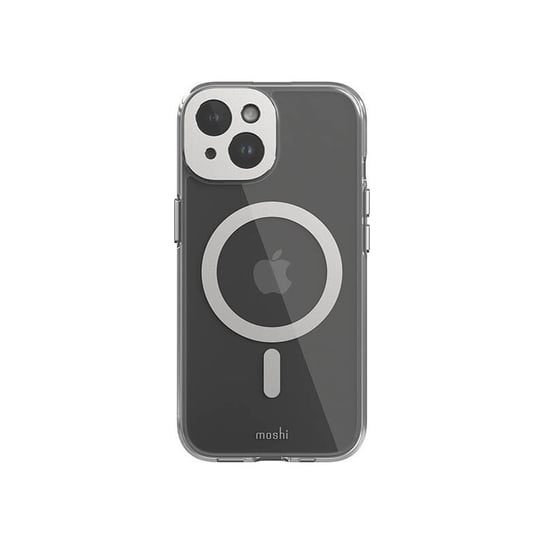 Moshi iGlaze MagSafe - Etui iPhone 15 (Luna Silver) Moshi