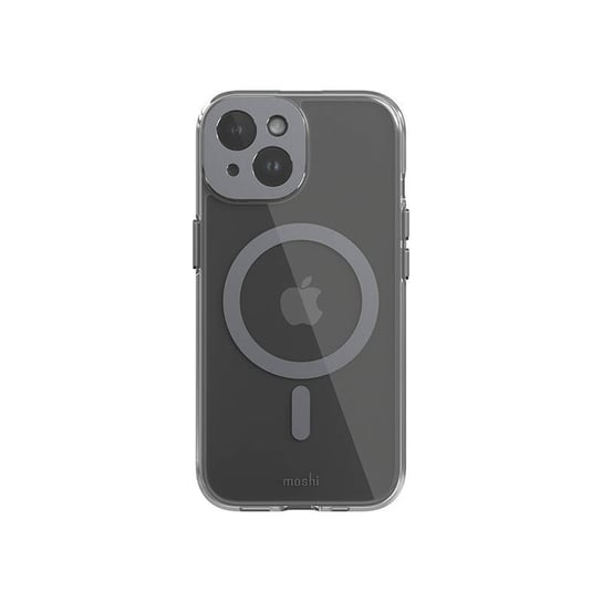 Moshi iGlaze MagSafe - Etui iPhone 15 (Meteorite Gray) Moshi