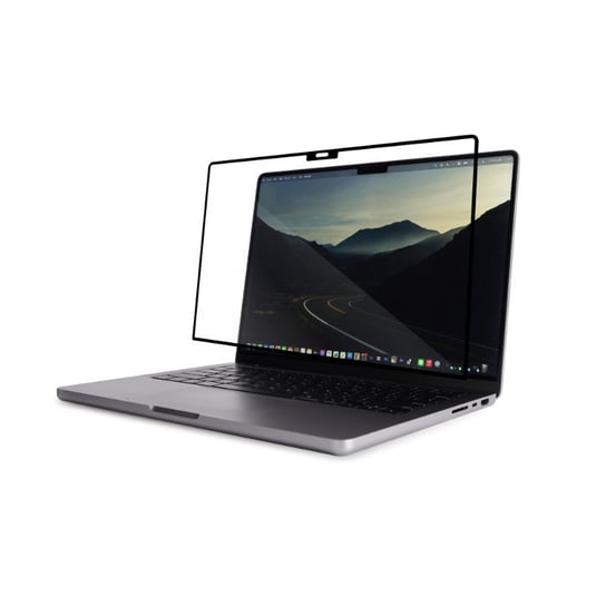 Moshi iVisor XT - Folia ochronna na ekran MacBook Pro 14" (M1, 2021) (czarna ramka) Moshi