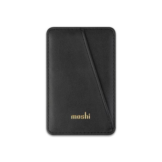 Moshi Slim Wallet - Portfel magnetyczny (System SnapTo™) (Jet Black) Moshi