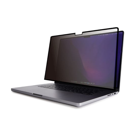 Moshi Umbra - Folia ochronna na ekran MacBook Pro 16" (M1, 2021) z filtrem prywatyzującym (czarna ramka) Moshi