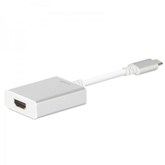 Moshi USB-C to HDMI Adapter - Aluminiowa przejściówka z USB-C na HDMI (srebrny) Moshi