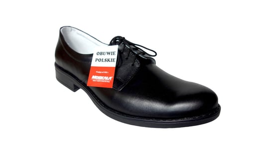 Moskała męskie półbuty sznurowane czarne 44 Polskie buty