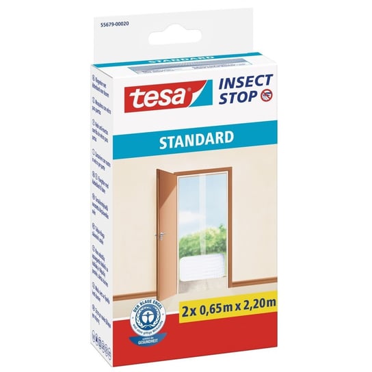 Moskitiera drzwiowa tesa Standard 1,2 x 2,2m biała TESA