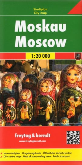 Moskwa. Mapa 1:20 000 Opracowanie zbiorowe