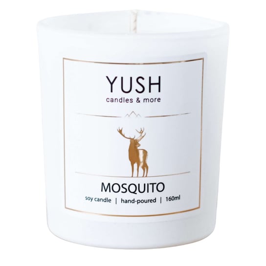 Mosquito – Świeca Sojowa Zapachowa Na Komary - Yush Yush