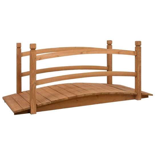 Mostek ogrodowy, 140x60x60 cm, lite drewno jodłowe vidaXL