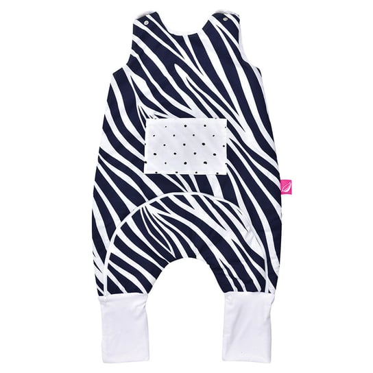 Motherhood, Ocieplany śpiworek z kieszonką 1-1,5roku (TOG 2) zebra niebieska Motherhood