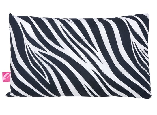 Motherhood, Płaska poduszka, Zebra niebieska, 45x30 cm Motherhood