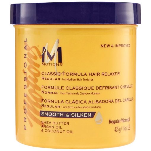 Motions, Hair Relaxer For Medium Hair Textures - Regular, Krem do włosów, 425g Motions