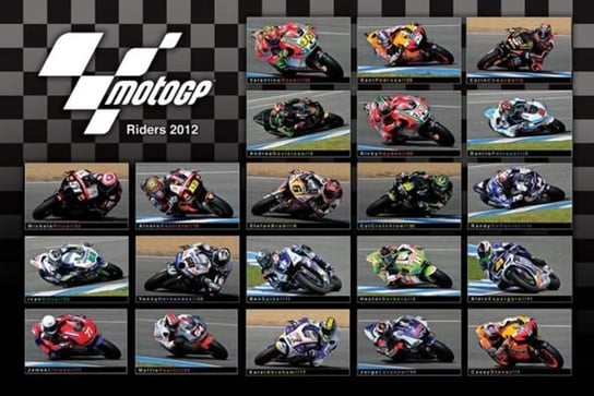 Moto G.P (2012 Riders) - plakat 91,5x61 cm Pyramid Posters
