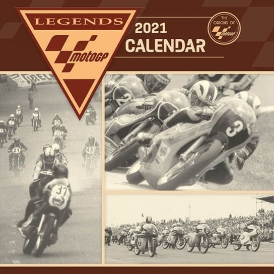 Moto GP The Origins - kalendarz 2021 30x30 cm Pyramid Posters