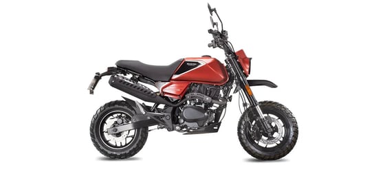 Motocykl Brixton Crossfire 125 XS kolor: Pomarańczowy, Rok produkcji 2022 Inna marka