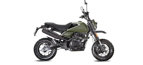 Motocykl Brixton Crossfire 125 XS kolor: Zielony, Rok produkcji 2022 Inna marka