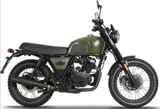 Motocykl Brixton Felsberg 125 ABS kolor: Zielony, Rok produkcji 2022 Inna marka