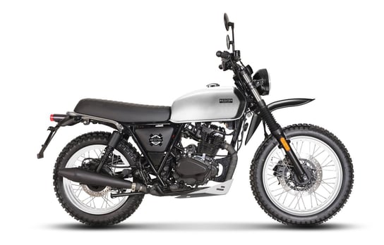 Motocykl Brixton Felsberg 125 XC kolor: Srebrny, Rok produkcji 2022 Inna marka