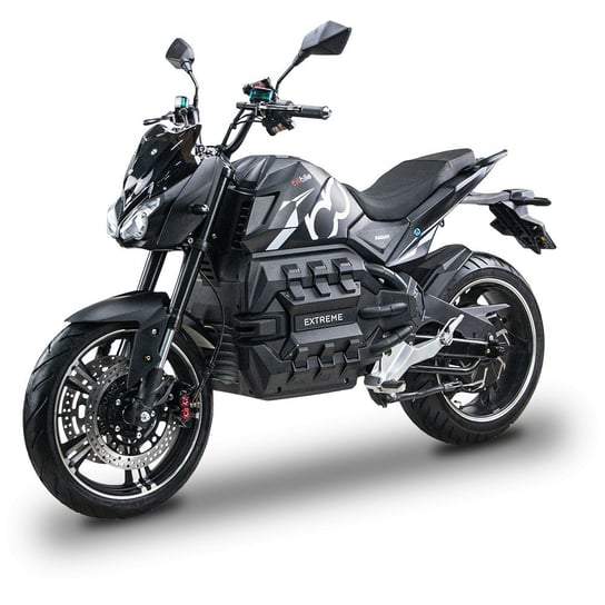 Motocykl elektryczny BILI BIKE EXTREME (6000W, 120Ah, 100km/h) czarny Bili Bike