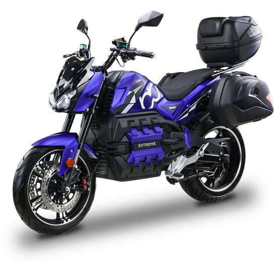 Motocykl elektryczny BILI BIKE EXTREME (6000W, 120Ah, 100km/h) niebieski Bili Bike