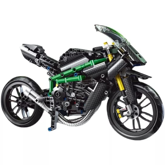 Motocykl Kawasaki H2R - Klocki Mould King 639El. Mould King
