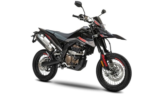 Motocykl Malaguti XSM 125 , ABS Euro 5, Kolor: Czarny Rok produkcji 2023 Malaguti