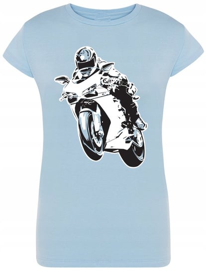 Motocyklistka T-shirt Damski Logo 2 kółka Rozm.XL Inna marka
