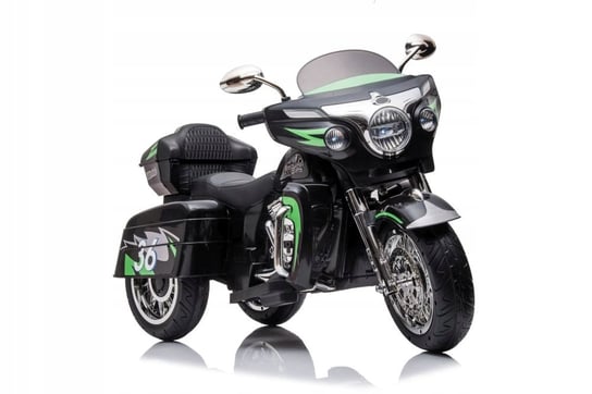 Motor Motocykl Pojazd Na Akumulator Dla Dzieci Audio Mp3 Bt + Światła Led Lean Toys