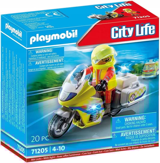 Motor ratunkowy ze światłem 71205 Playmobil