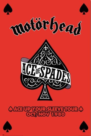 Motorhead Ace Up Your Sleeve Tour - Plakat Grupoerik