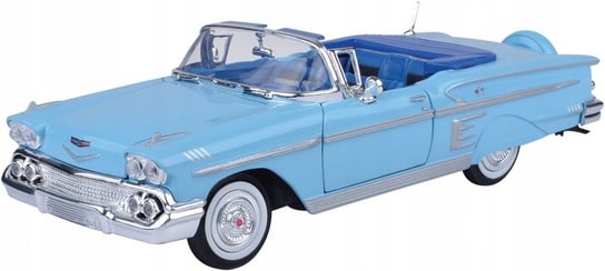 Motormax, Chevrolet Impala 1958 blue 1:24 Motormax 73267 Motormax