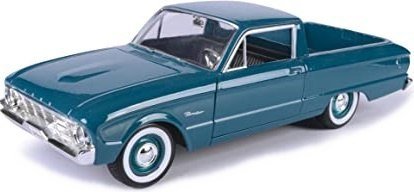 Ford Ranchero 1960 Pickup Blue 1:24 Scale Ute Van Truck Diecast Model Motormax E - Foto 7
