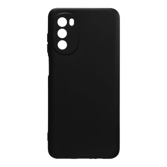 Motorola Moto G52 / G82 Odporny na żel silikonowy elastyczny futerał w kolorze czarnym Avizar