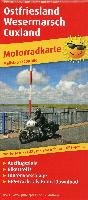 Motorradkarte Ostfriesland - Wesermarsch - Cuxland 1:200 000 Publicpress, Publicpress Publikationsgesellschaft Mbh