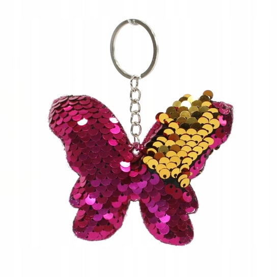 Motyl Brelok Z Cekinami Motylek Różne Kolory Midex