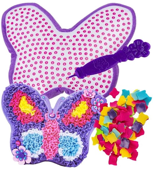 Motyl Maskotka Wypychanka Wyszywanka Dla Dzieci Zabawki Kreatywne Manualne PakaNiemowlaka