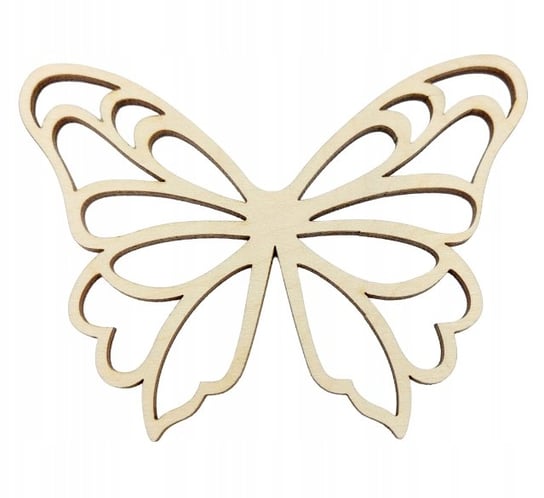 Motyl motylek dekor do kompozycji pudełka 8cm 5szt Pamario