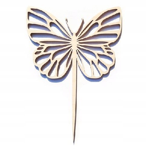Motyl topper drewniany motylek dekoracja butterfly Pamario