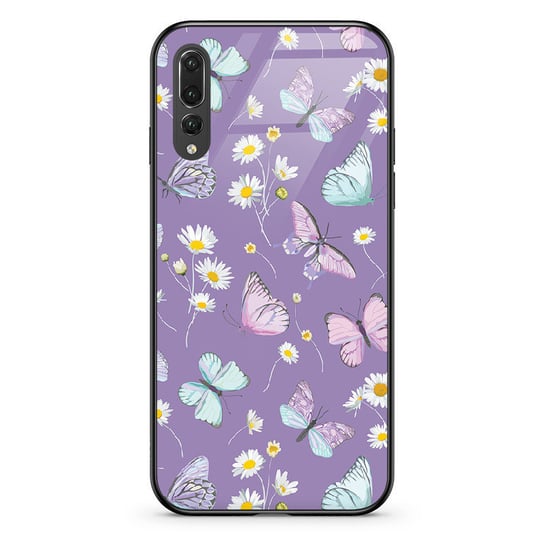 Motyle Fiolet - P20 Pro Etui Szklane [Tif 23A] PieceofCase