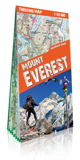 Mount Everest. Mapa trekkingowa 1:80 000 Opracowanie zbiorowe
