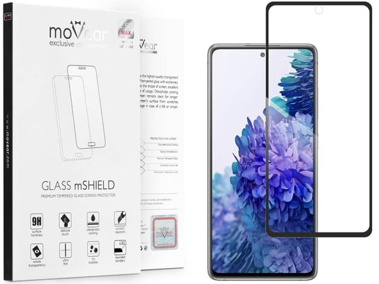 moVear 2.5D MAX - Szkło hartowane do Samsung Galaxy S20 FE (6.5") na Cały Ekran | Do Etui, fullGlue, 9H moVear