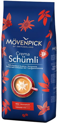 Movenpick Schumli, kawa ziarnista, 1 kg Movenpick