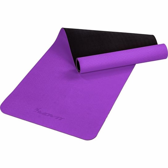 MOVIT Mata do ćwiczeń Yoga, 190 x 60 cm, fioletowa Movit