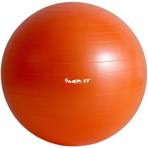 Movit, Piłka gimnastyczna z pompką, pomarańczowa, 65 cm Movit
