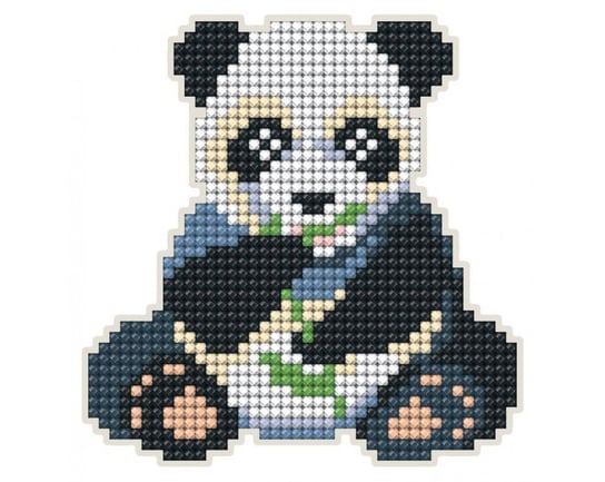 Mozaika diamentowa z magnesem, panda Collection D`Art