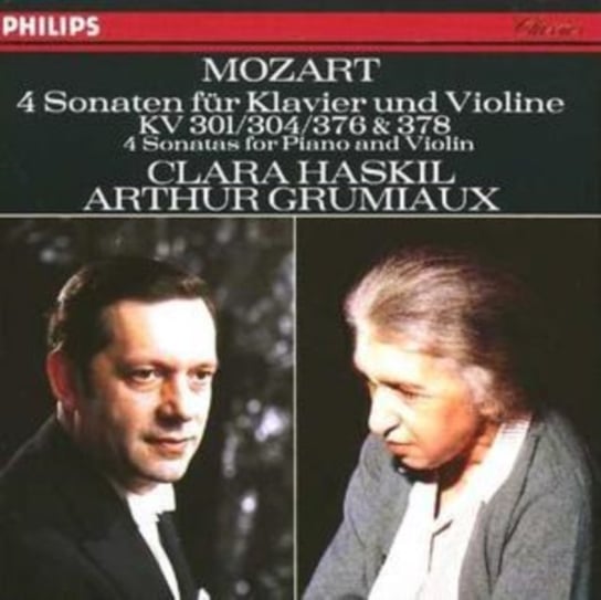 Mozart: 4 sonaten for Klavier und Violine Haskil Clara